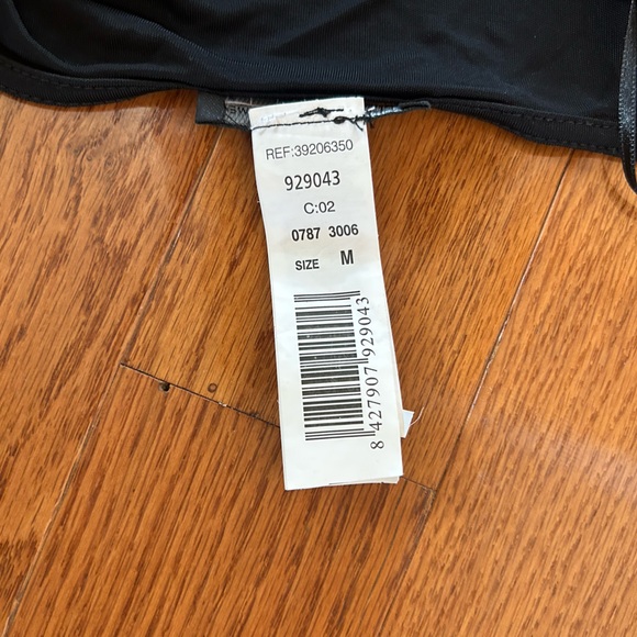 MANGO CASUAL SPORTSWEAR ONE SHOULDER RUS BLACK MINI DRESS VISCOSE IN SIZE SMALL - Picture 10 of 11